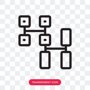 Saydam arka plan üzerinde Cpu logo des izole Cpu vektör simgesi