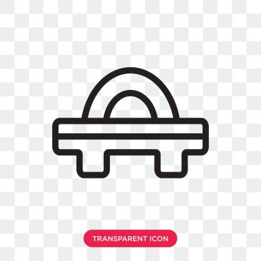 Geta şeffaf arka plan üzerinde Geta logosu d izole simge vektör