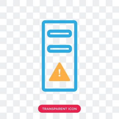 Saydam arka plan üzerinde kule logo izole kule vektör simgesi