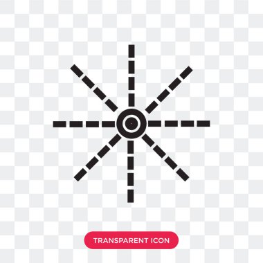 saydam arka plan üzerinde ok logosu izole ok vektör simgesi