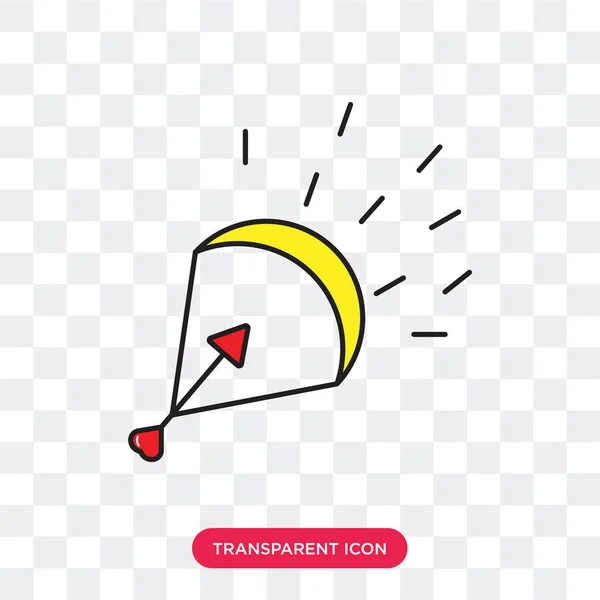 Amor-Vektor-Symbol isoliert auf transparentem Hintergrund, Amor-Logo — Stockvektor