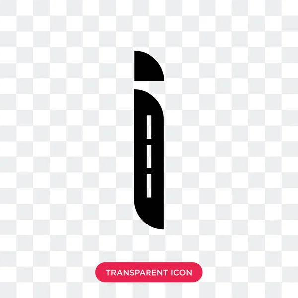 Info-Vektor-Symbol isoliert auf transparentem Hintergrund, Info-Logo d — Stockvektor
