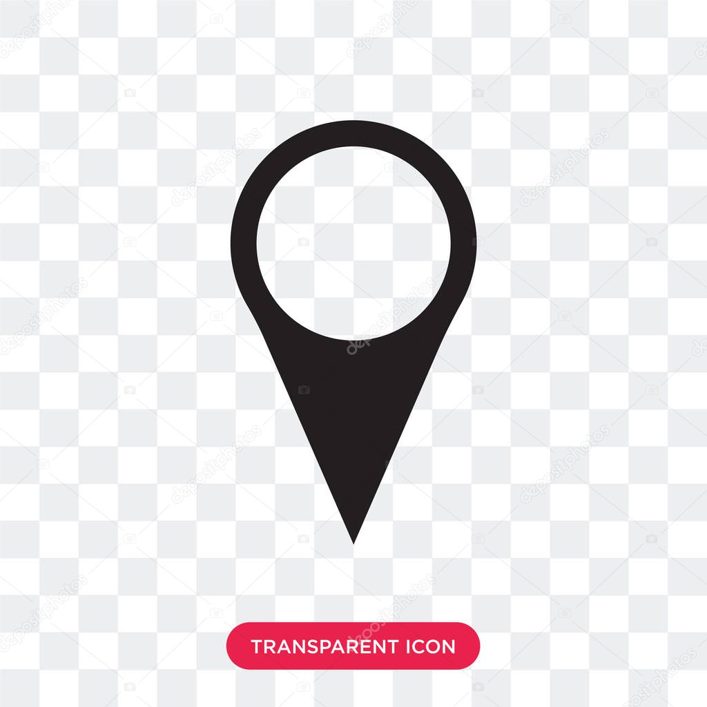 Placeholder vector icon isolated on transparent background, Placeholder logo concept