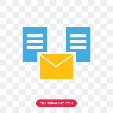 Saydam arka plan üzerinde Etiketler logosu d izole simgesi etiketler vektör