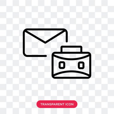 Saydam arka plan üzerinde özgeçmiş lo izole özgeçmiş vektör simgesi