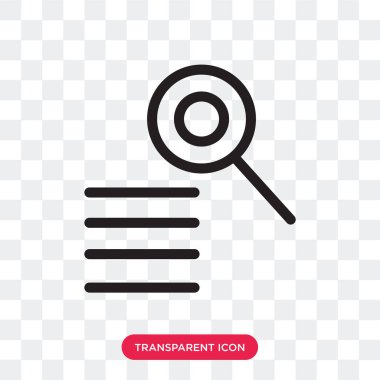 Saydam arka plan üzerinde Analyt izole analytics vektör simgesi