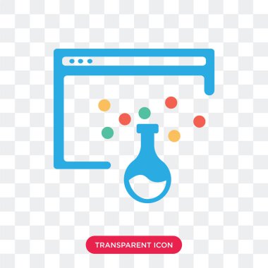 Saydam arka plan üzerinde tarayıcı izole tarayıcı vektör simgesi 