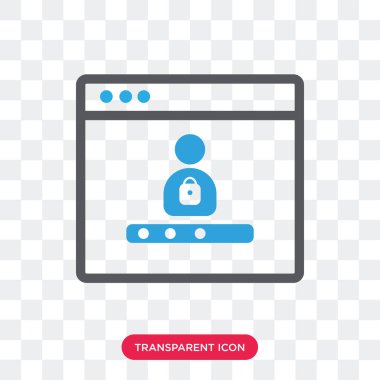 Saydam arka plan üzerinde tarayıcı izole tarayıcı vektör simgesi 