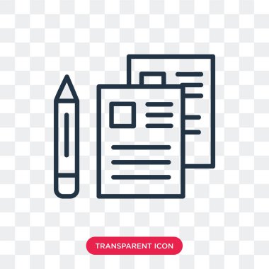 Saydam arka plan üzerinde sözleşme logo tasarımı izole sözleşme vektör simgesi