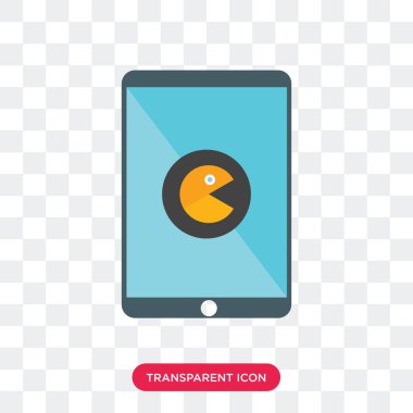 Saydam arka plan üzerinde oyun logo d izole oyun vektör simgesi