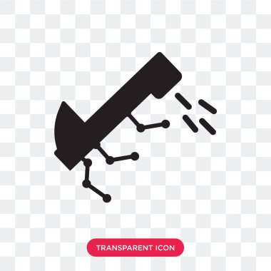 Borular şeffaf arka plan üzerinde borular logo izole simge vektör