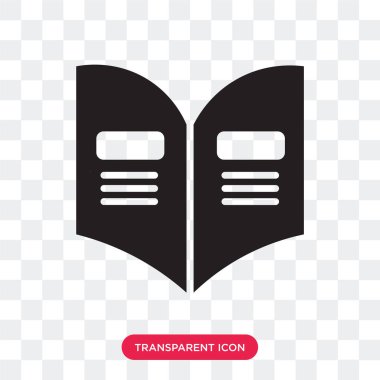 Saydam arka plan üzerinde Yearboo izole Yıllığı vektör simgesi