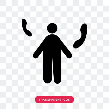 Saydam arka plan, Rec izole resepsiyonist vektör simgesi