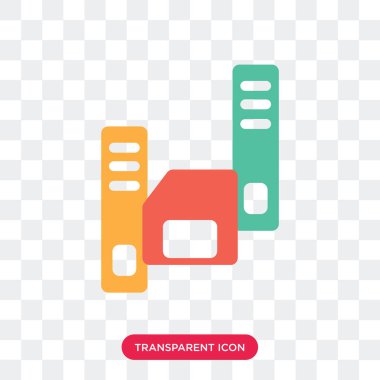 Saydam arka plan üzerinde i izole disket vektör simgesi