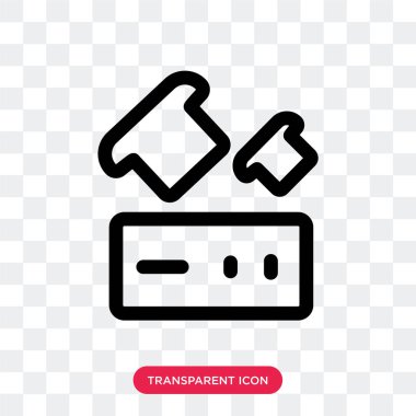 Saydam arka plan üzerinde ekmek kızartma makinesi izole tost vektör simgesi 