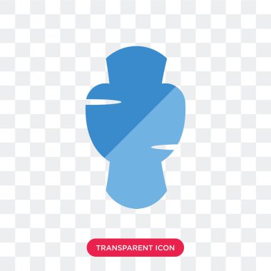 Saydam arka plan üzerinde tiroid izole tiroid vektör simgesi 