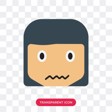 Saydam arka plan üzerinde ani kalp durması sm izole ani kalp durması gülümseme vektör simgesi