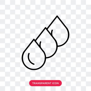 Bırak Parlatıcı vektör simgesi, şeffaf arka plan üzerinde izole Parlatıcı logo tasarımı ile damla