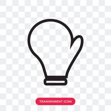 Saydam arka plan üzerinde kutu logo des izole kutusu vektör simgesi