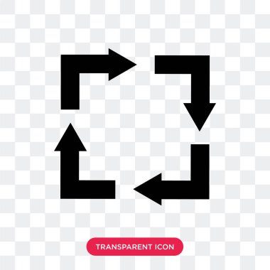  şeffaf arka plan, logo tasarımı izole vektör simgesi