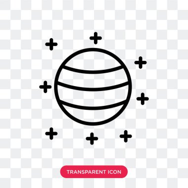 Saydam arka plan üzerinde Eclipse izole tutulması vektör simgesi 