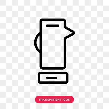 Saydam arka plan üzerinde Mikser logo izole Mikser vektör simgesi