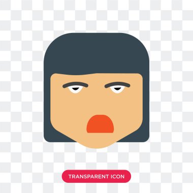 Saydam arka plan üzerinde Ti SMIL izole Ti gülümseme vektör simgesi