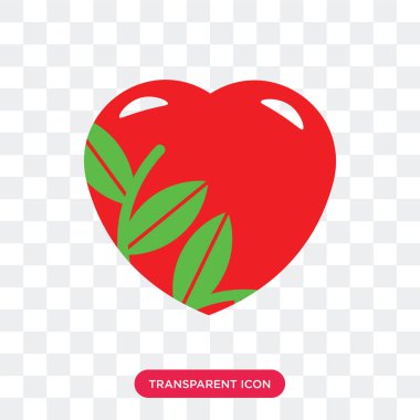 Saydam arka plan üzerinde Ec izole ekolojik aşk vektör simgesi