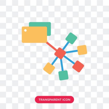 Saydam arka plan üzerinde klasör lo izole klasör vektör simgesi