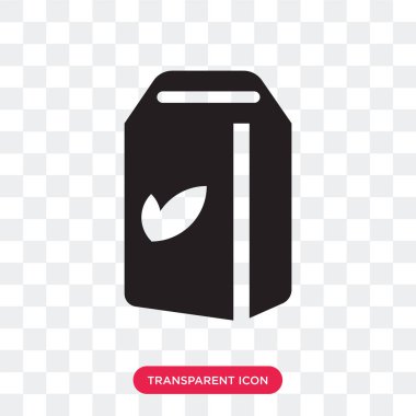 Saydam arka plan üzerinde süt logosu d izole süt vektör simgesi