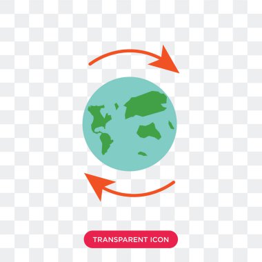 Saydam arka plan üzerinde Worldw izole dünya çapında vektör simgesi