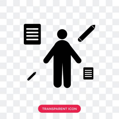 Şeffaf arka plan üzerinde De logo desig izole de vektör simgesi