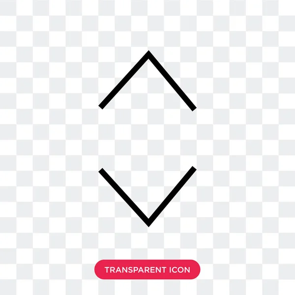 Gleitvektorsymbol isoliert auf transparentem Hintergrund, Gleitlogo — Stockvektor