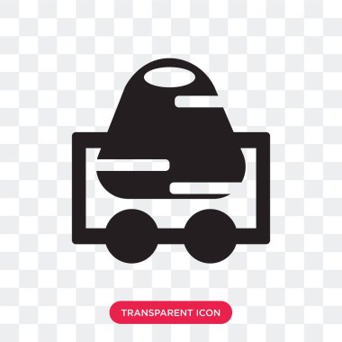 Saydam arka plan üzerinde kaynakçı lo izole kaynakçı vektör simgesi