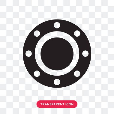 Endüstriyel sırtı şeffaf arka plan üzerinde izole vektör simgesi,