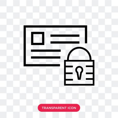 Saydam arka plan üzerinde posta logosu d izole posta vektör simgesi