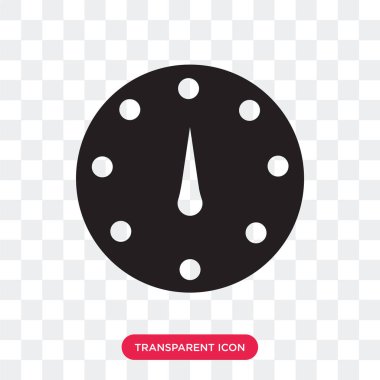 Saydam arka plan üzerinde Spee izole hız göstergesi vektör simgesi