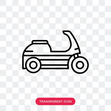 Saydam arka plan üzerinde teslimat logo tasarımı izole teslimat vektör simgesi