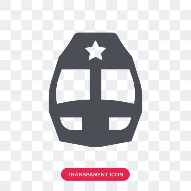 Saydam arka plan üzerinde tren logo izole tren vektör simgesi