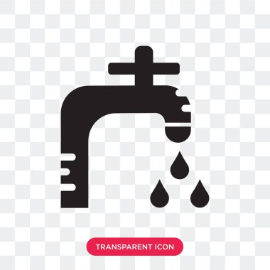 Saydam arka plan üzerinde dokunun logo des izole vektör simgesine dokunun