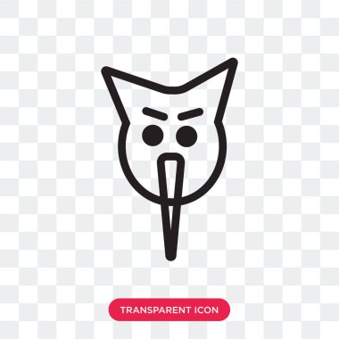 Saydam arka plan üzerinde Dragon lo izole ejderha vektör simgesi