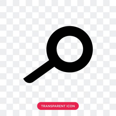  şeffaf arka plan, logo tasarımı izole vektör simgesi