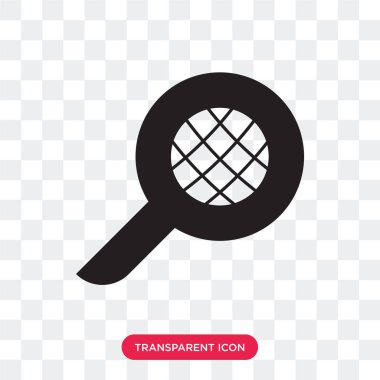 Şeffaf arka plan üzerinde çalışa izole dil vektör simgesi