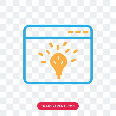 Saydam arka plan üzerinde tarayıcı izole tarayıcı vektör simgesi 