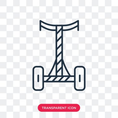 Saydam arka plan üzerinde Segway logosu tasarım izole Segway vektör simgesi