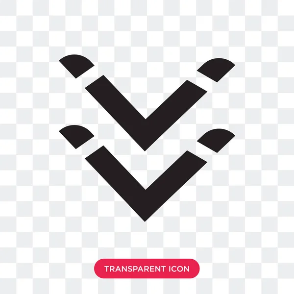 Icona vettoriale di classifica isolata su sfondo trasparente, logo di classifica d — Vettoriale Stock
