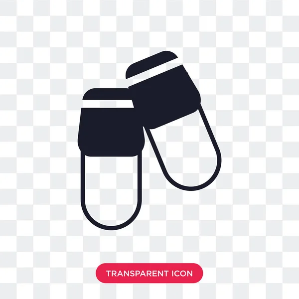 Slippers vector pictogram geïsoleerd op transparante achtergrond, Slipper — Stockvector