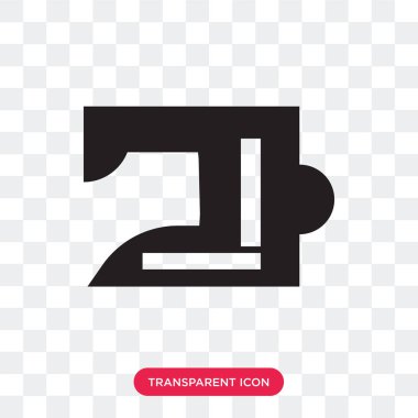 Saydam arka izole elektrikli dikiş makinesi vektör simgesi