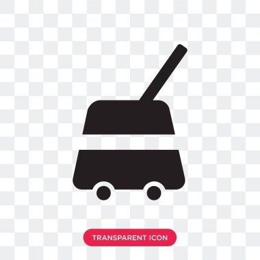 Saydam arka plan üzerinde Treadm izole koşu bandı vektör simgesi