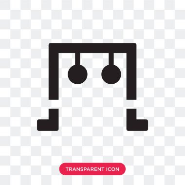 Yüzük şeffaf arka plan üzerinde yüzük logo izole simge vektör